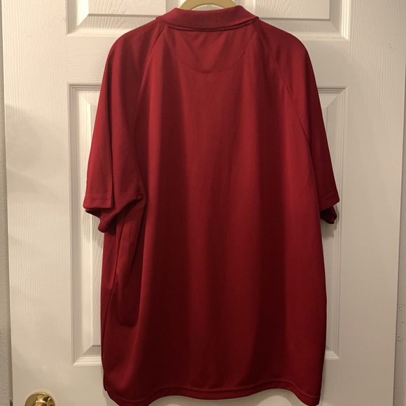 OU POLO NWTS J AMERICA CARDINAL SZ XXL 100% POLY NEVER-WORN - Picture 6 of 7